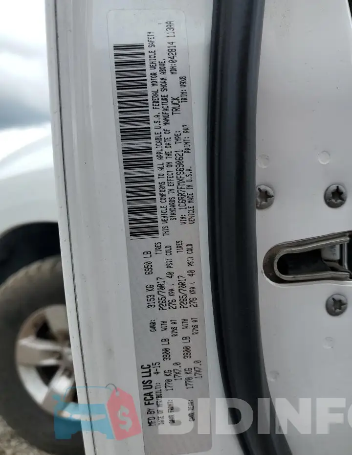 1C6RR7FMXFS690621 Photo# 12