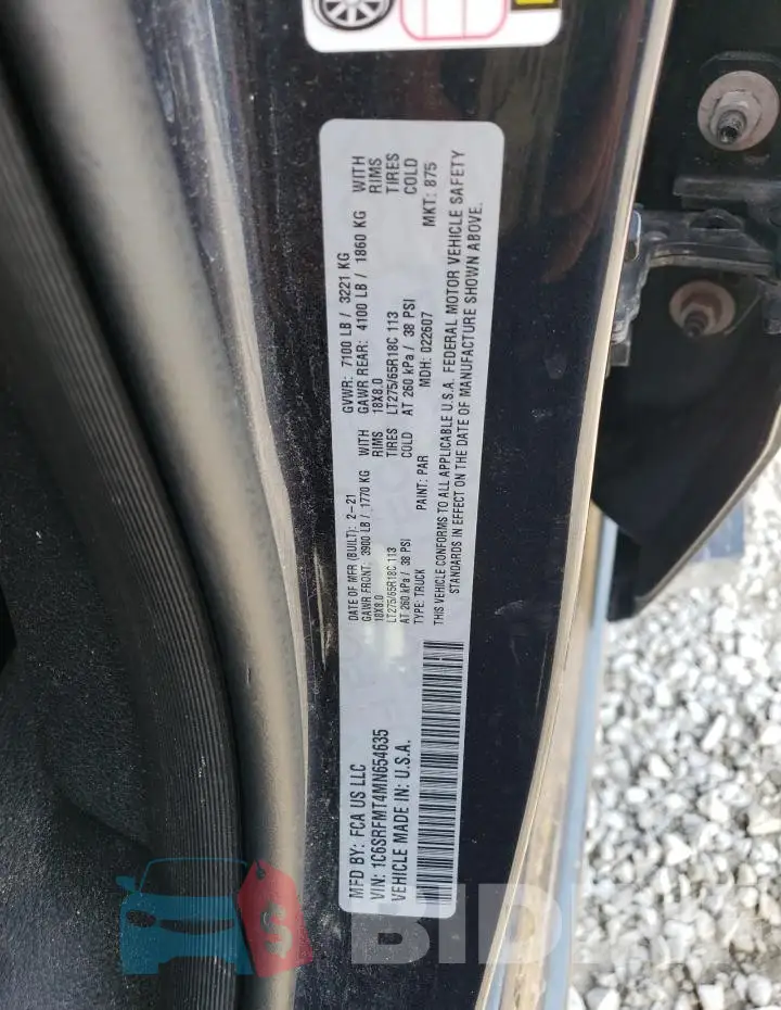 1C6SRFMT4MN654635 Photo# 13