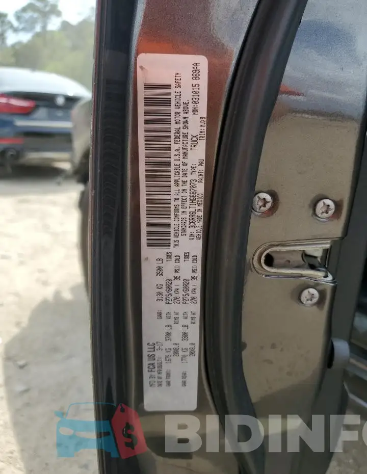 3C6RR6LT1HG687073 Photo# 13