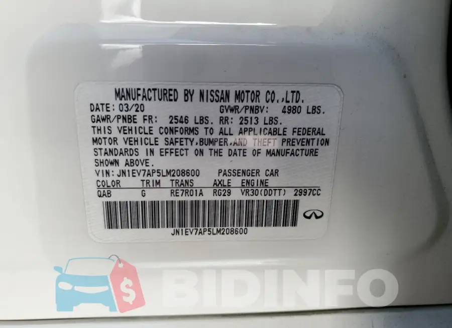 JN1EV7AP5LM208600 Photo# 12