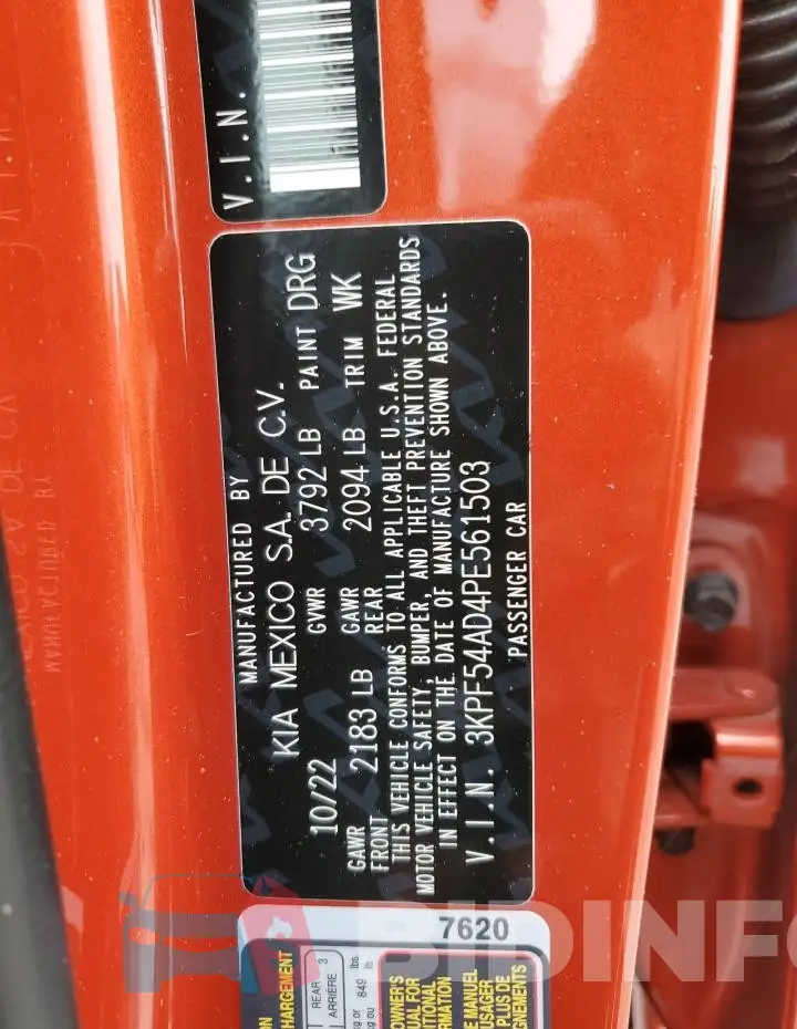 3KPF54AD4PE561503 Photo# 13