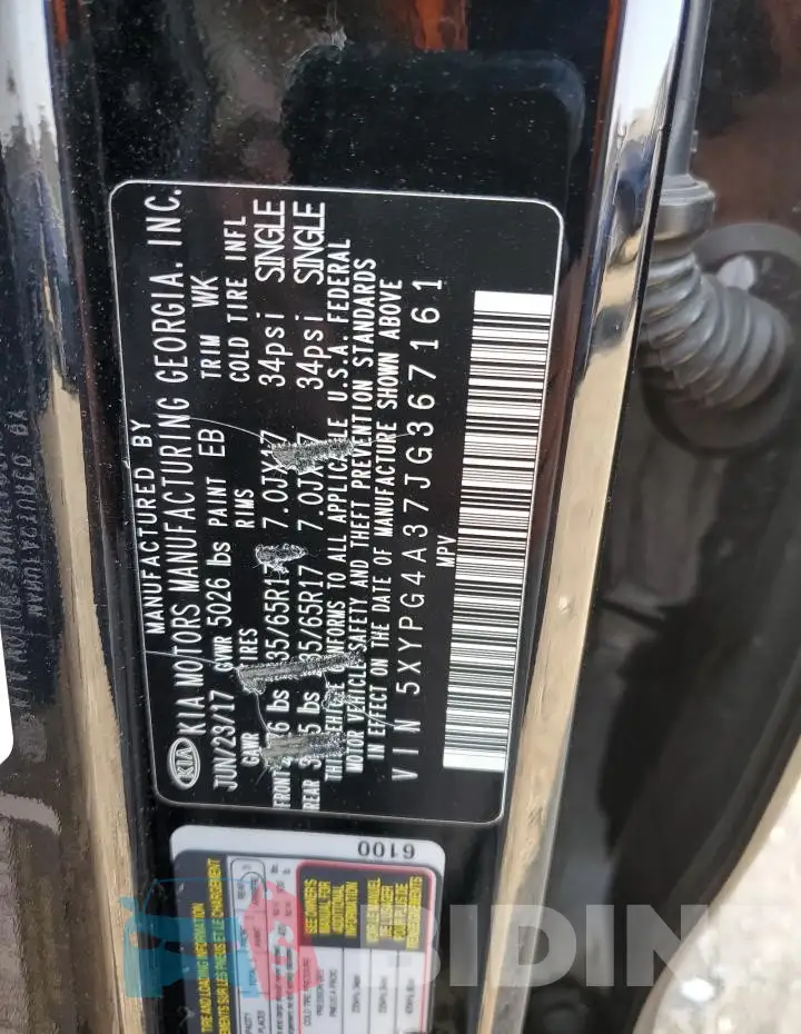 5XYPG4A37JG367161 Photo# 12