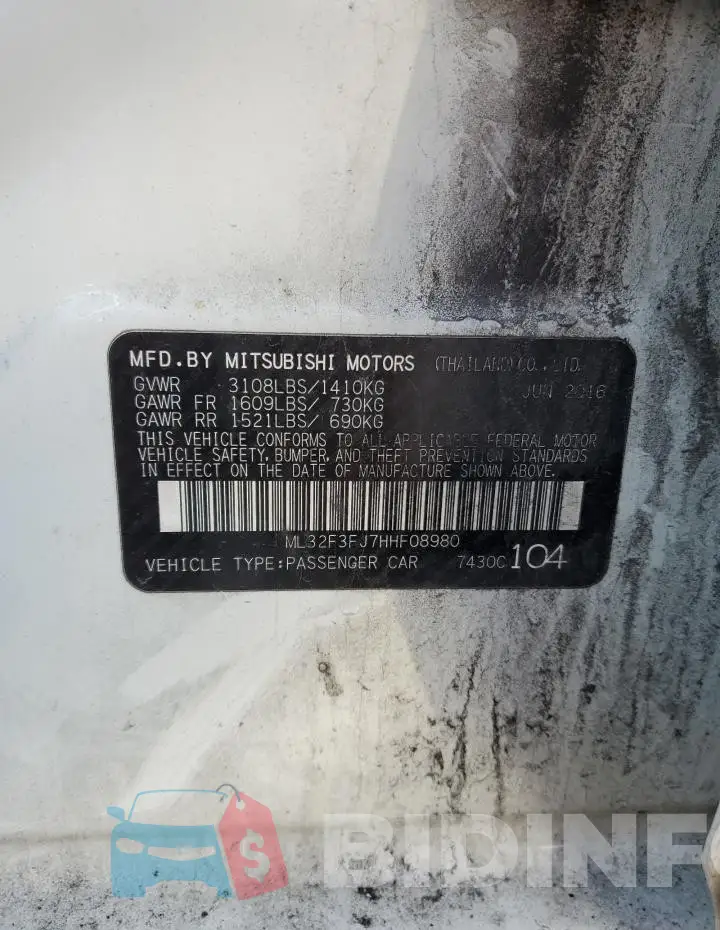 ML32F3FJ7HHF08980 Photo# 12