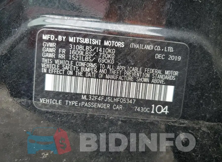 ML32F4FJ5LHF05347 Photo# 13