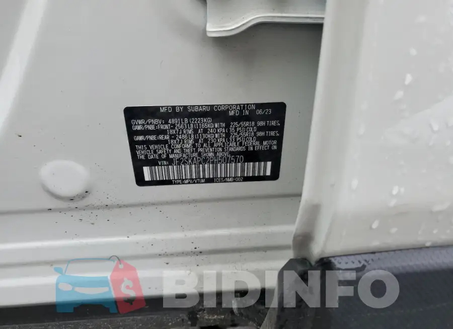 JF2SKAPC2PH507570 Photo# 13