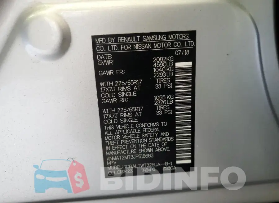 KNMAT2MT3JP616683 Photo# 13