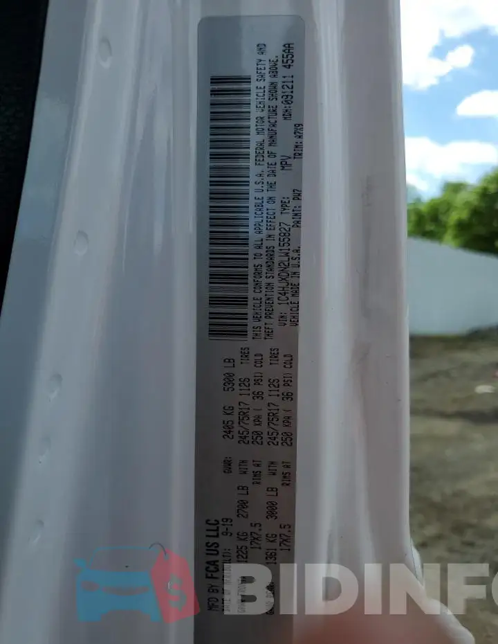 1C4HJXDN2LW155827 Photo# 12