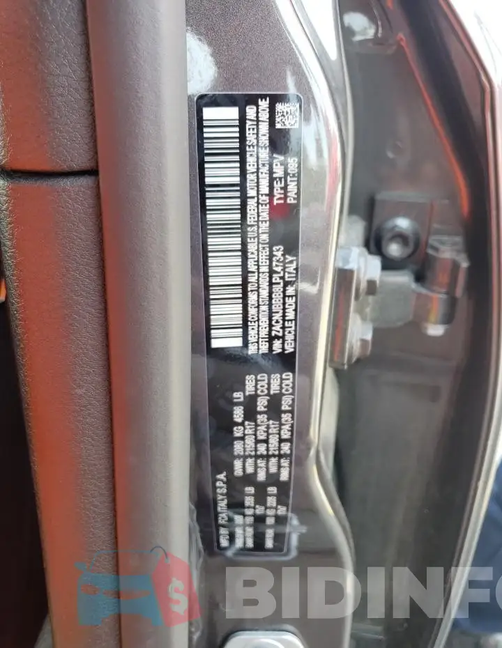 ZACNJBBB8LPL47343 Photo# 14