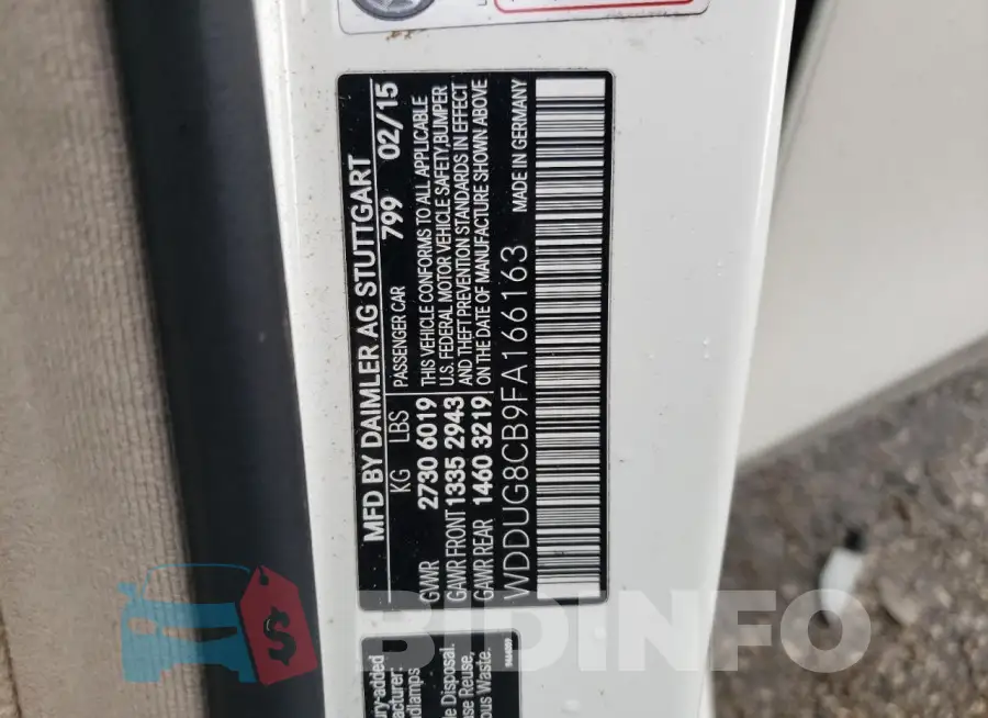 WDDUG8CB9FA166163 Photo# 12