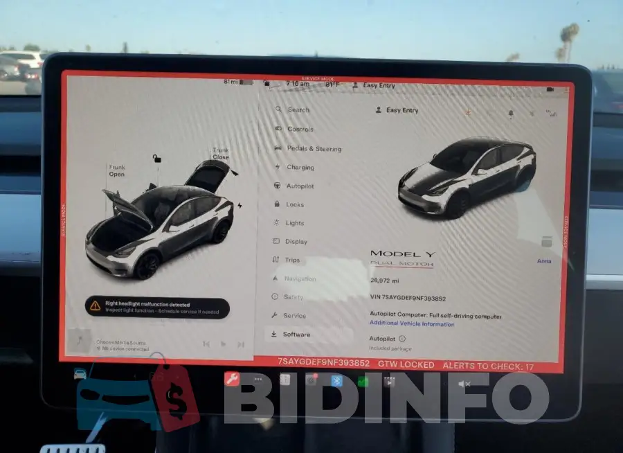 7SAYGDEF9NF393852 Photo# 9