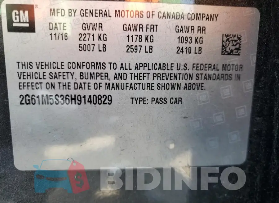 2G61M5S36H9140829 Photo# 13
