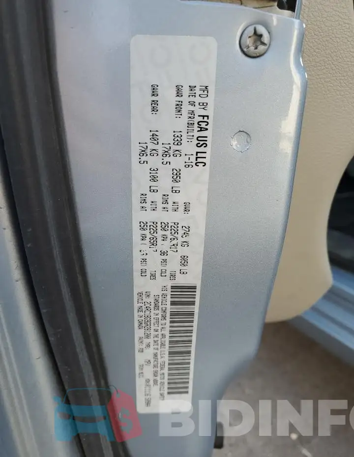 2C4RC1BG9GR281200 Photo# 13