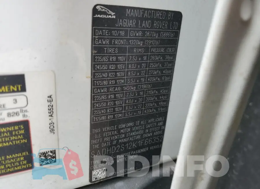 SADHD2S12K1F66352 Photo# 12
