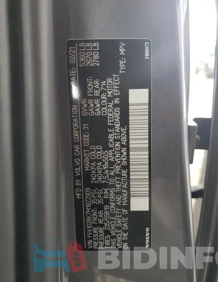 YV4102RK7M1822909 Photo# 13