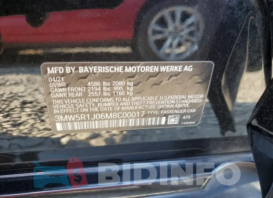 3MW5R1J06M8C00017 Photo# 12