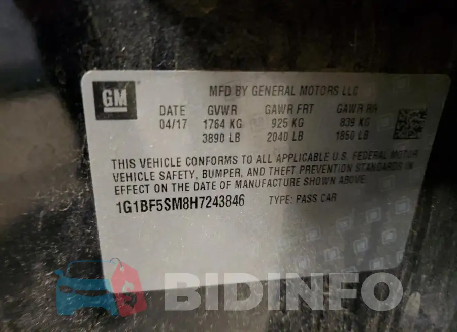 1G1BF5SM8H7243846 Photo# 12