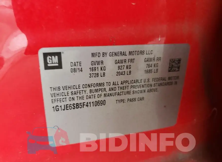 1G1JE6SB5F4110690 Photo# 12