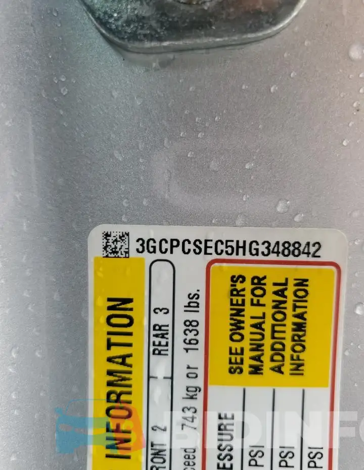 3GCPCSEC5HG348842 Photo# 12