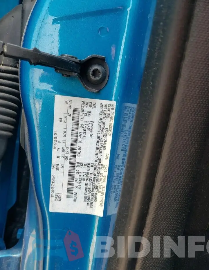 1FADP3F20FL299946 Photo# 13