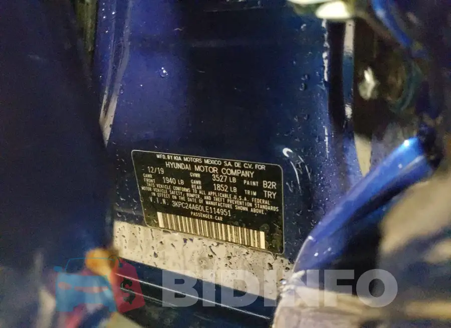 3KPC24A60LE114951 Photo# 12
