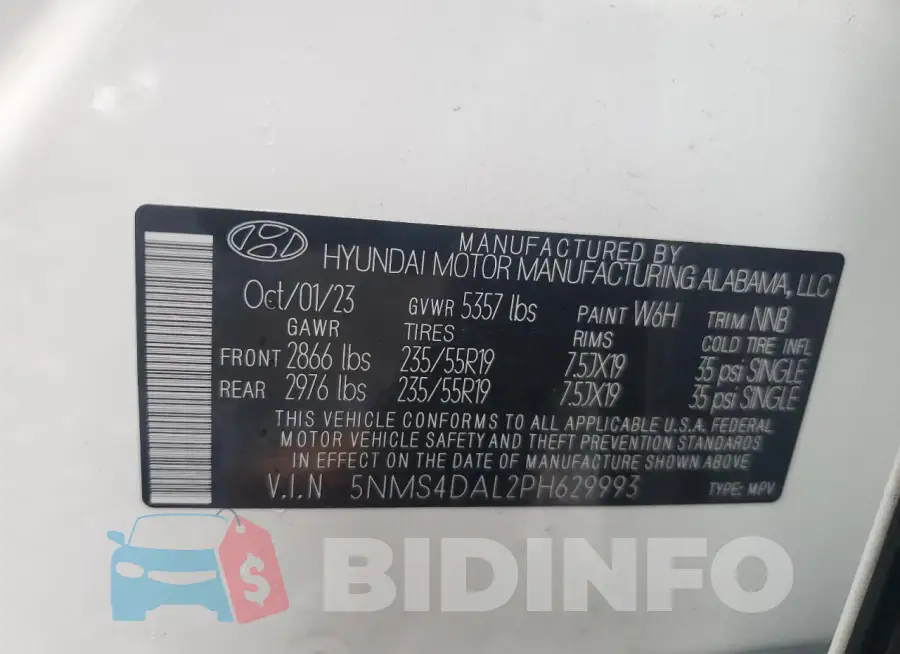 5NMS4DAL2PH629993 Photo# 14