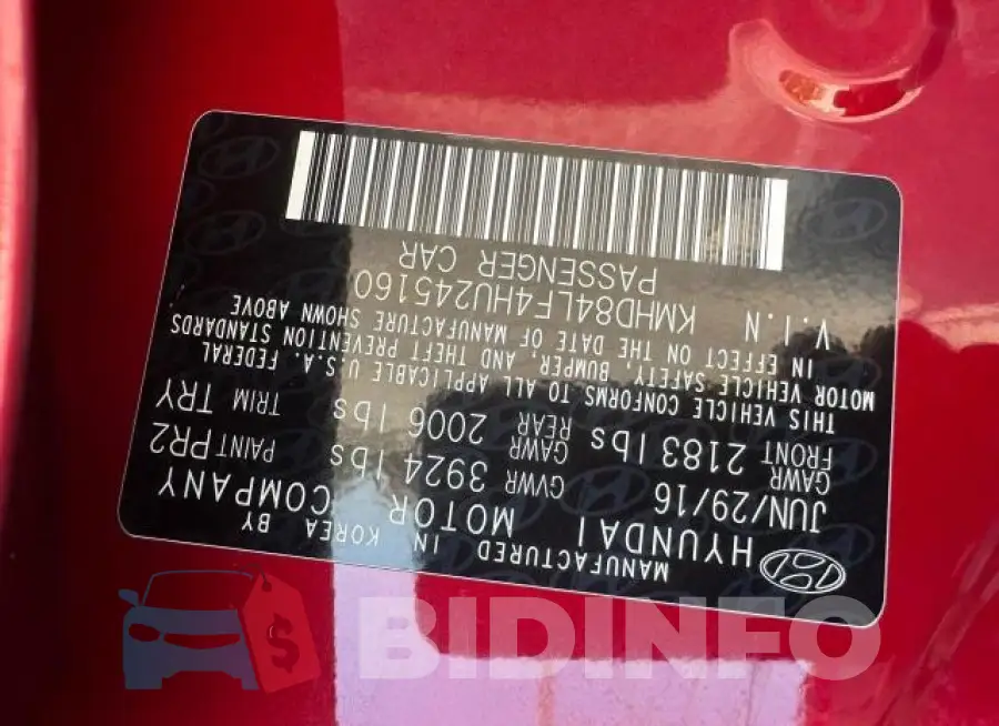 KMHD84LF4HU245160 Photo# 10