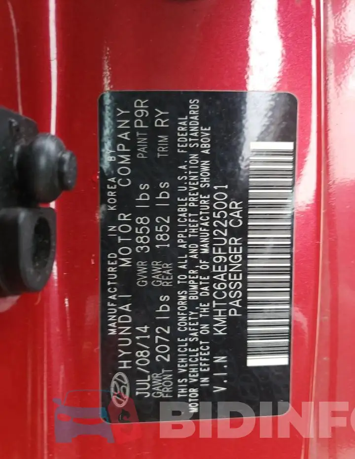 KMHTC6AE9FU225001 Photo# 12