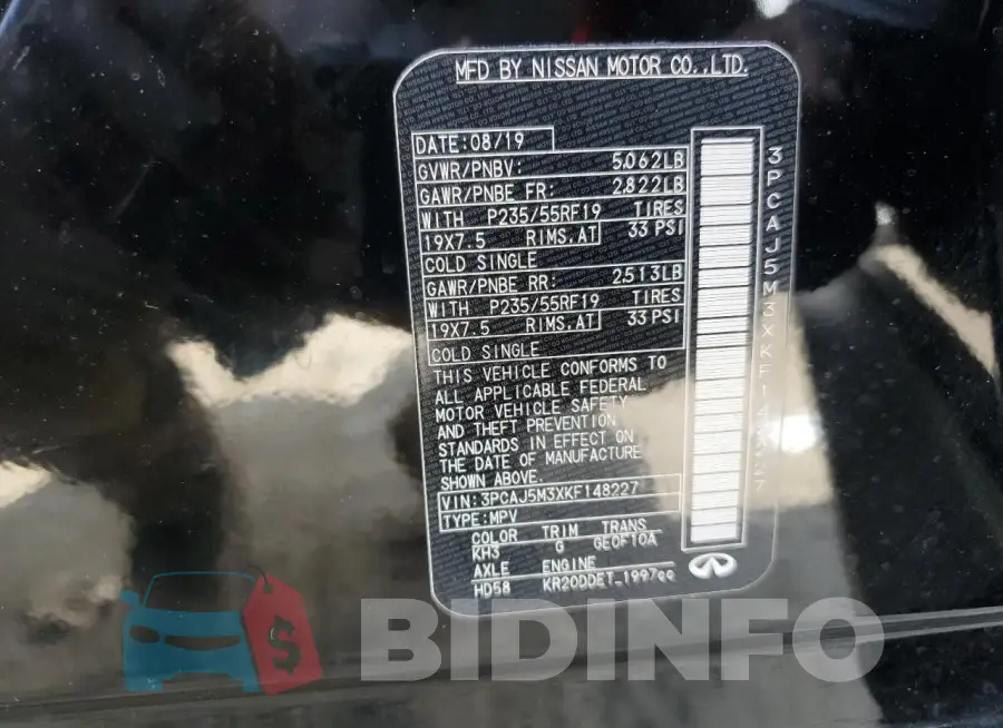 3PCAJ5M3XKF148227 Photo# 13