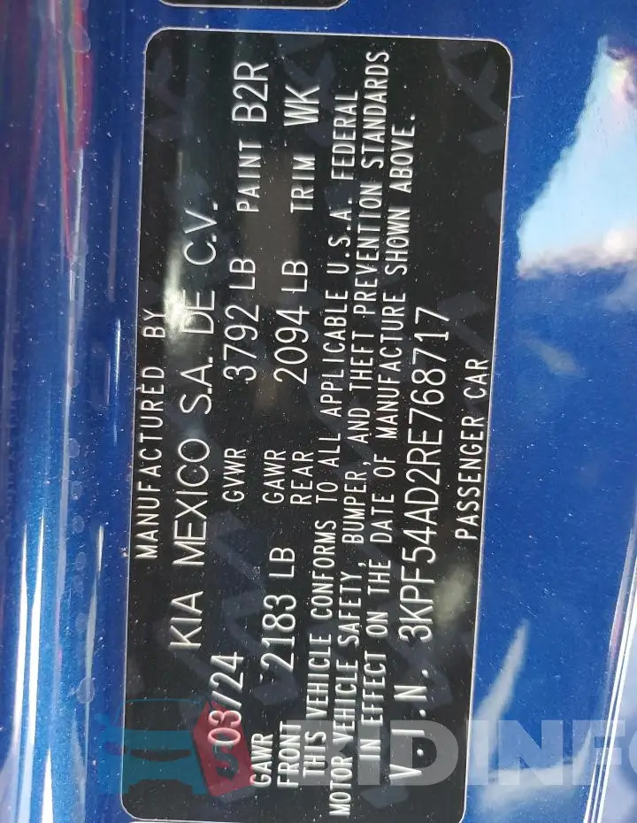 3KPF54AD2RE768717 Photo# 12