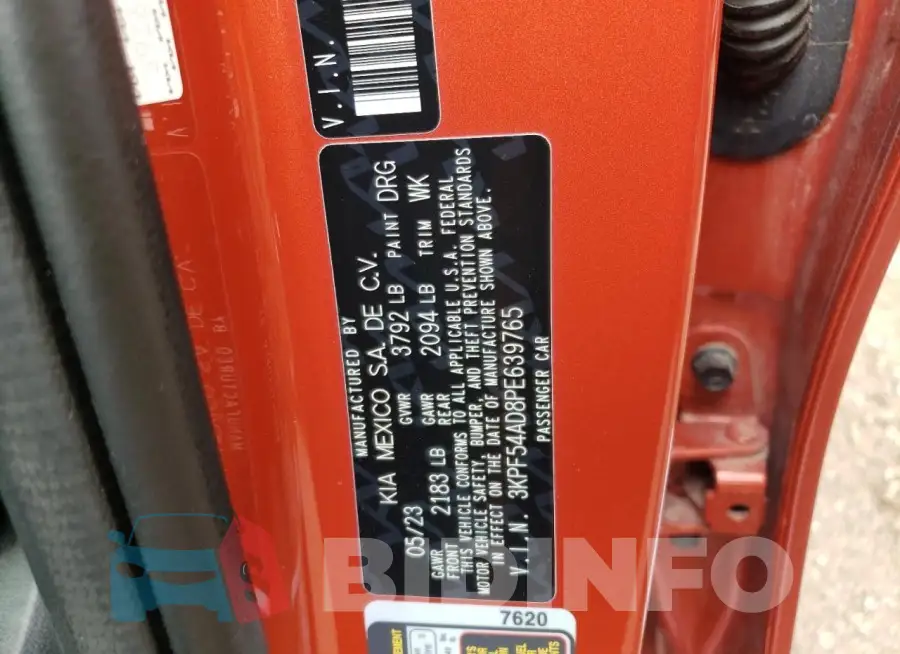 3KPF54AD8PE639765 Photo# 12