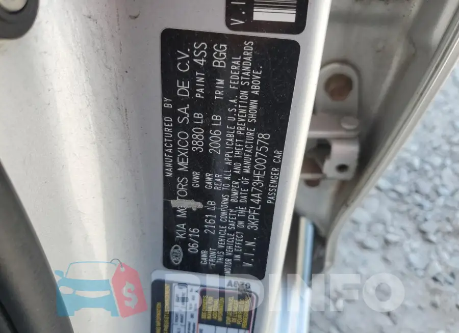 3KPFL4A73HE007578 Photo# 13