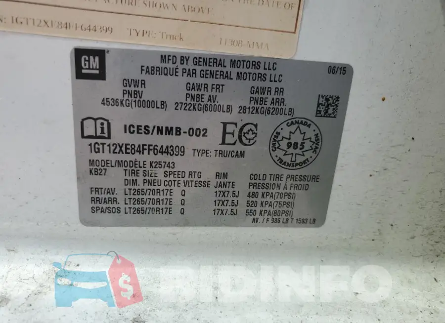 1GT12XE84FF644399 Photo# 12