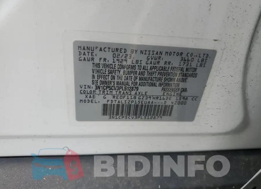 3N1CP5CV3PL512879 Photo# 12