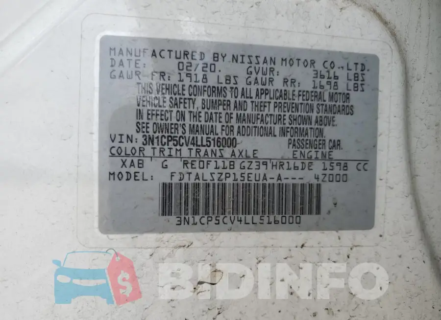 3N1CP5CV4LL516000 Photo# 14