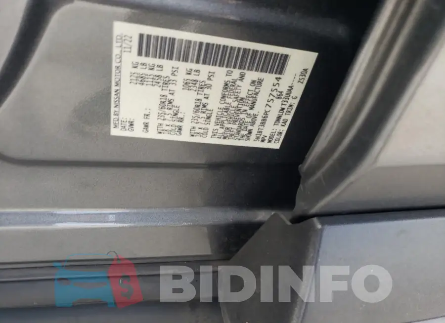 5N1BT3BB6PC757554 Photo# 13