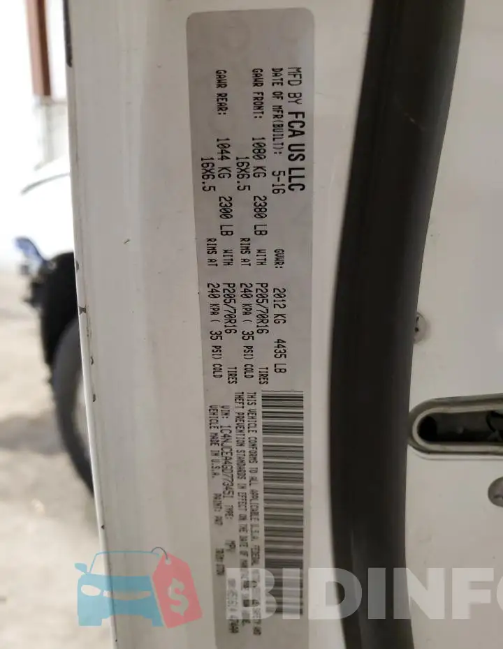 1C4NJCEA4GD773451 Photo# 14