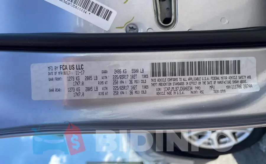 1C4PJMLB7JD600234 Photo# 10