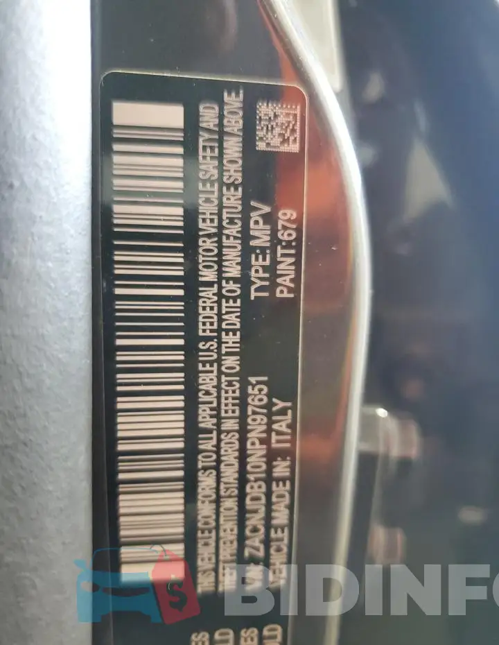 ZACNJDB10NPN97651 Photo# 14