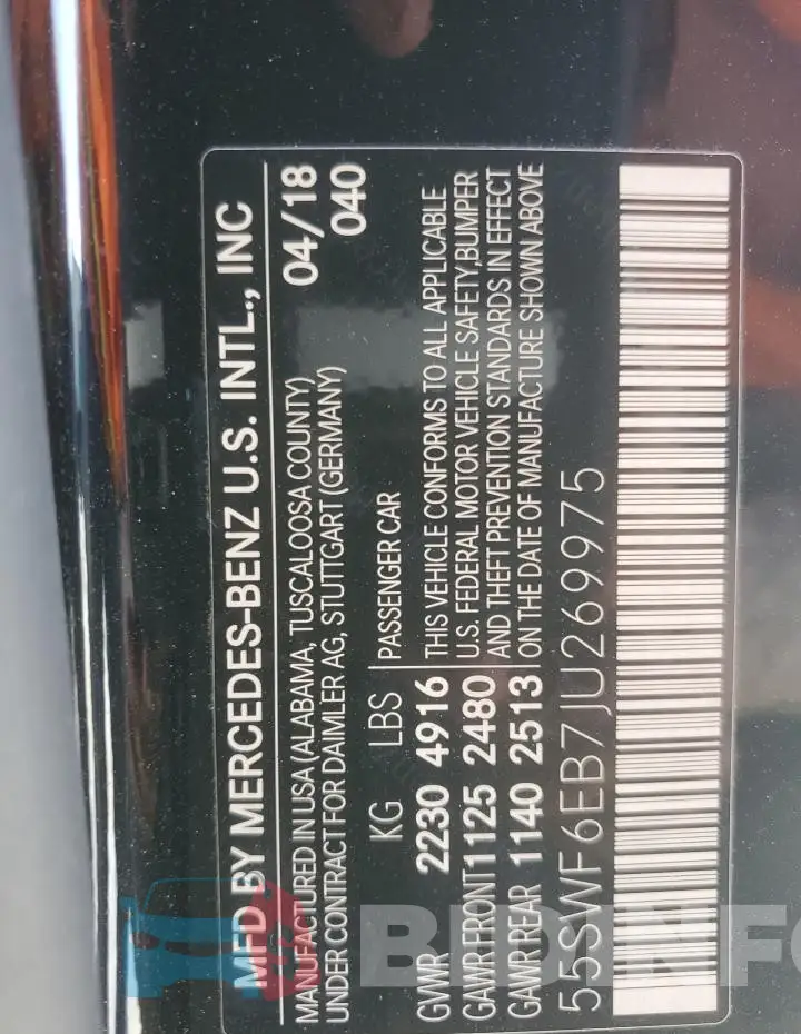55SWF6EB7JU269975 Photo# 12