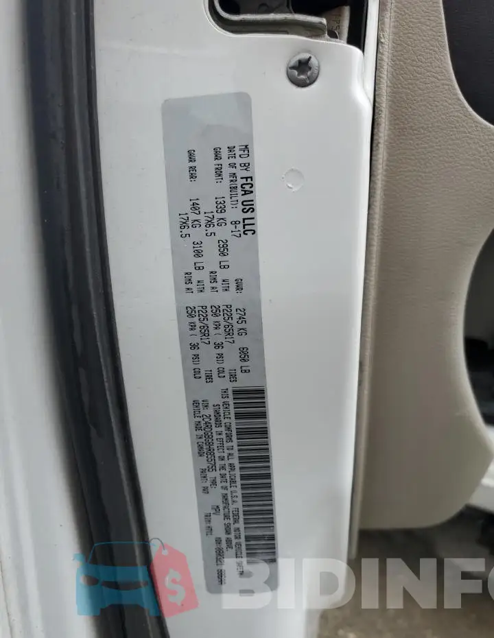 2C4RDGBG8HR855755 Photo# 13