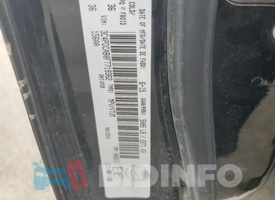 3C4PDCAB0FT719362 Photo# 13