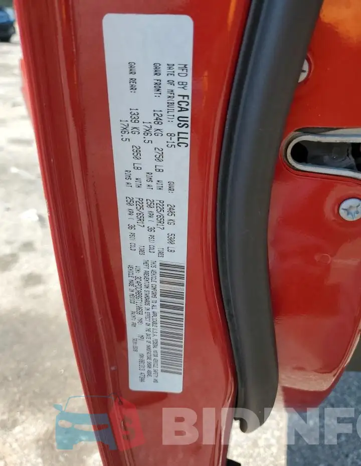 3C4PDCAB9GT110658 Photo# 13