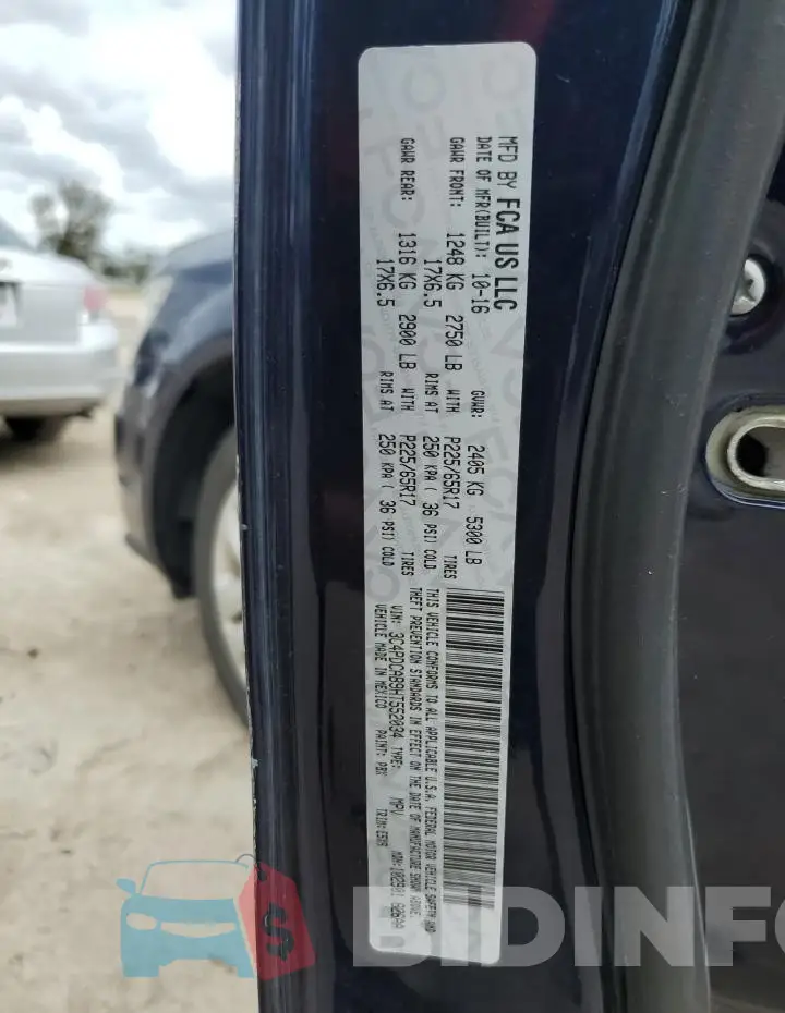 3C4PDCAB9HT552034 Photo# 14