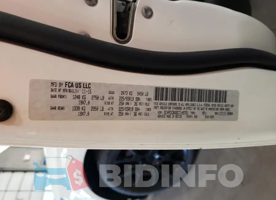 3C4PDCBG6GT149721 Photo# 13