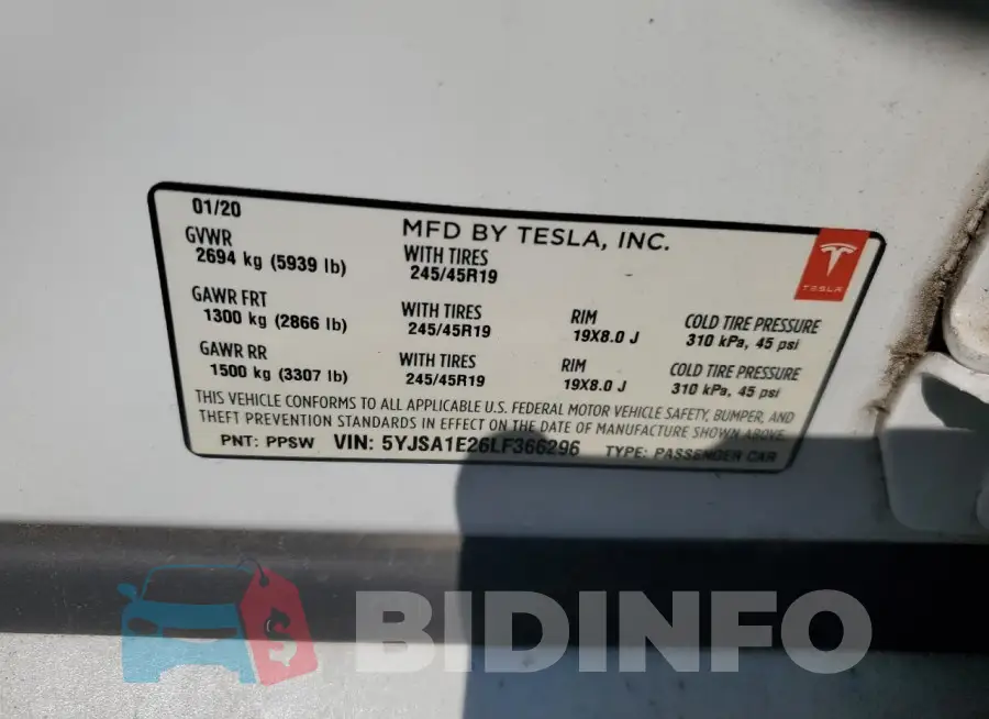 5YJSA1E26LF366296 Photo# 12