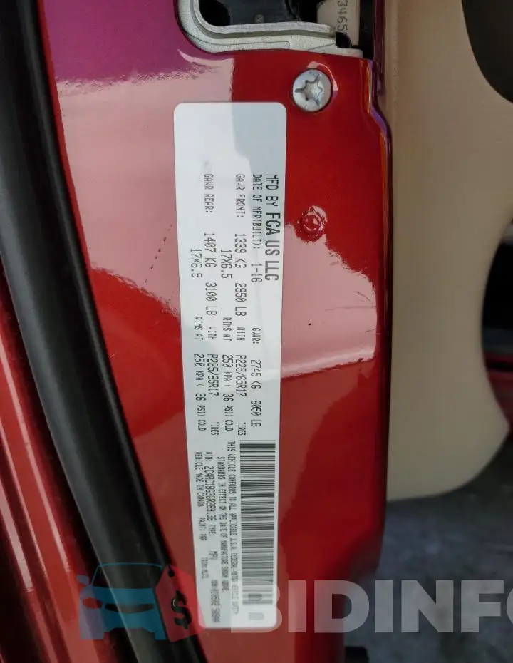 2C4RC1BG3GR269138 Photo# 14