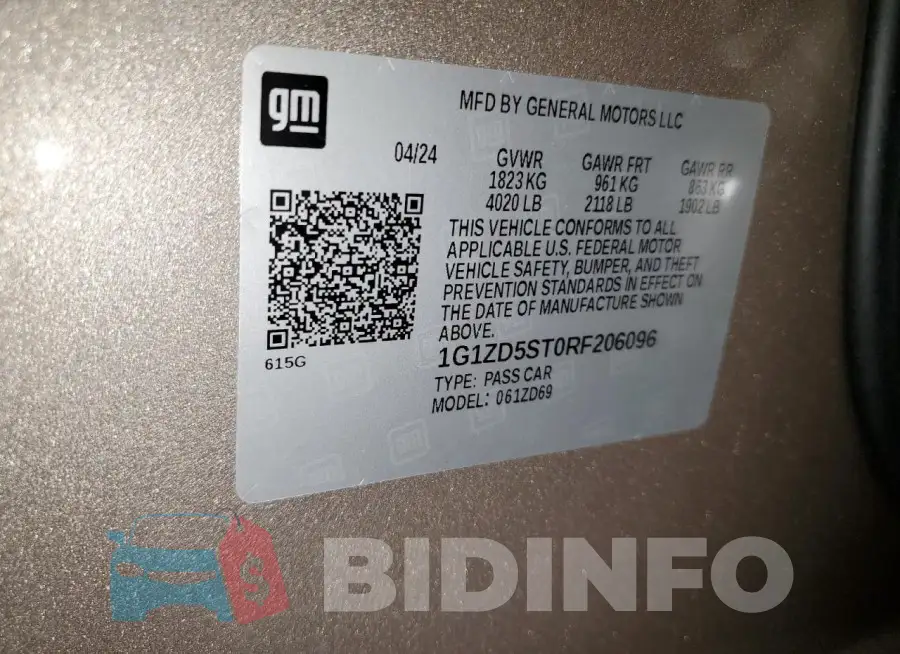 1G1ZD5ST0RF206096 Photo# 12