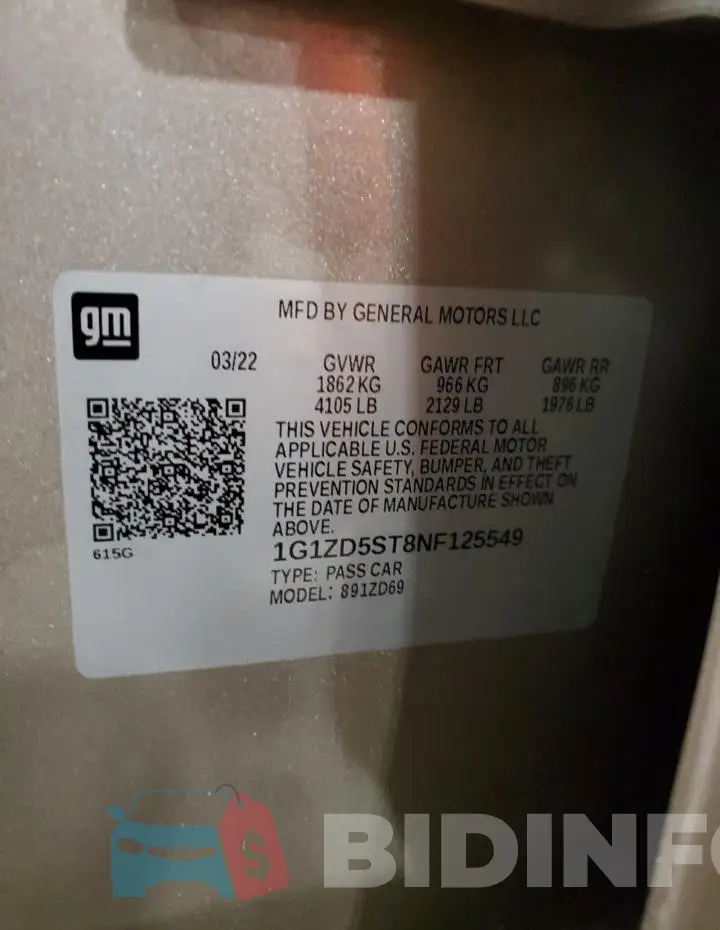 1G1ZD5ST8NF125549 Photo# 12