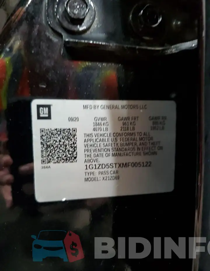 1G1ZD5STXMF005122 Photo# 12
