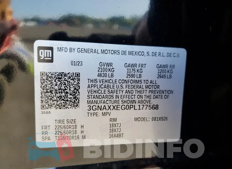 3GNAXXEG0PL177568 Photo# 13